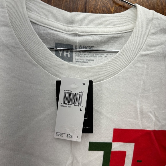 Young & Reckless Mens Large Medium Small White Tshirt Seaport Tee - Picture 3 of 5